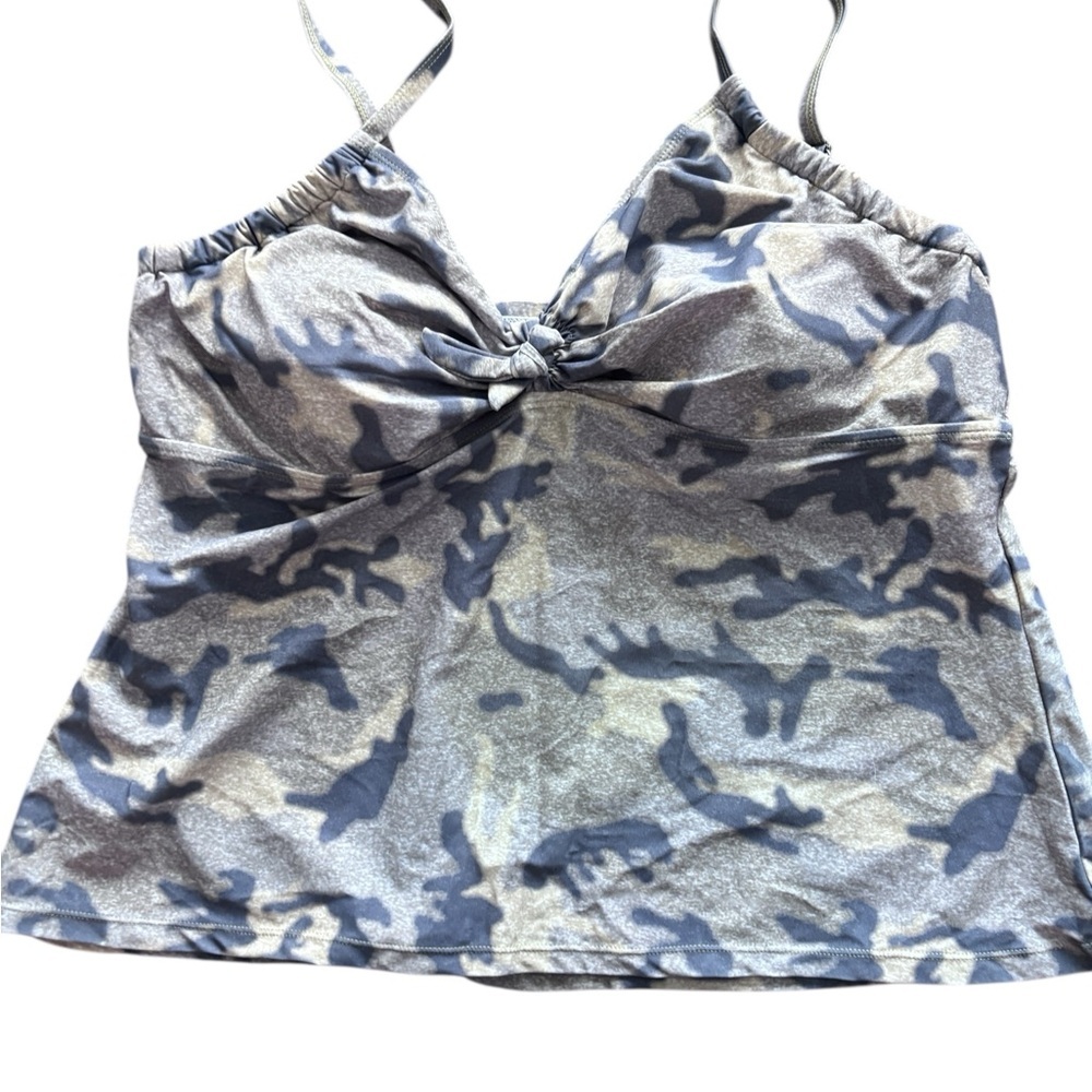 Meet Curve New With Tags Camouflage Print Swim Tank Size 3XL